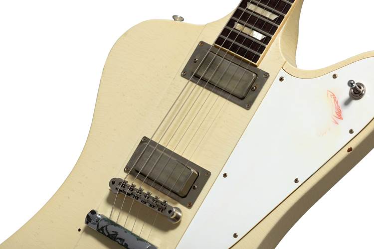 Gibson Custom Shop Murphy Aged Johnny Winter 1964 Firebird V Polaris White Gibson Custom Shop Murphy Aged Johnny Winter 1964 Firebird V Polaris White