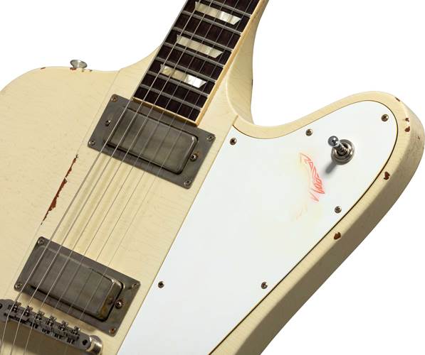 Gibson Custom Shop Murphy Aged Johnny Winter 1964 Firebird V Polaris White Gibson Custom Shop Murphy Aged Johnny Winter 1964 Firebird V Polaris White