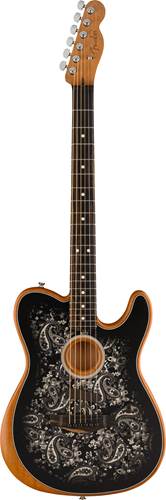 Fender FSR Acoustasonic Telecaster Black Paisley