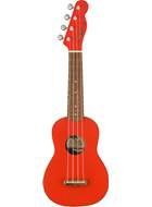 Fender FSR Venice Soprano Ukulele Fiesta Red