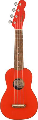 Fender FSR Venice Soprano Ukulele Fiesta Red