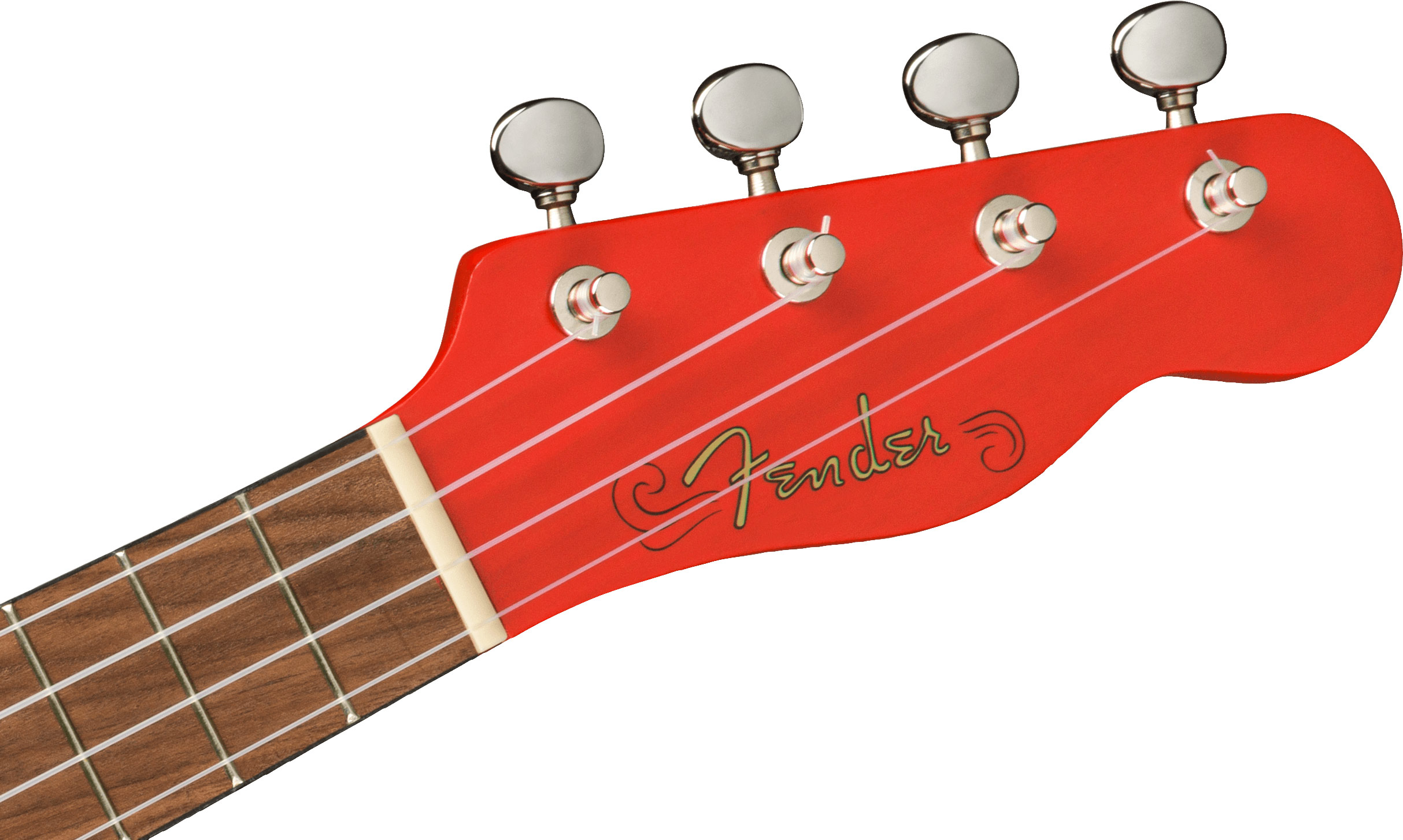 Fender FSR Venice Soprano Ukulele Fiesta Red guitarguitar