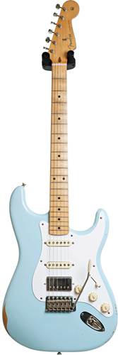 Fender FSR Vintera 50s Stratocaster HSS Road Worn Sonic Blue Maple Fingerboard (Ex-Demo) #MX21160837
