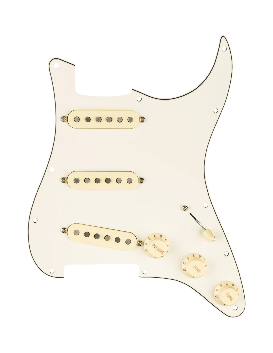 Fender Pre-Wired Stratocaster Pickguard Custom Shop Fat 50's SSS