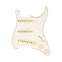 Fender Pre-Wired Stratocaster Pickguard Custom Shop Fat 50's SSS Parchment 11 Hole Front View