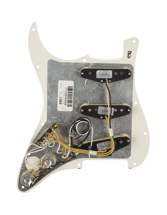 Fender Pre-Wired Stratocaster Pickguard Custom Shop Fat 50's SSS