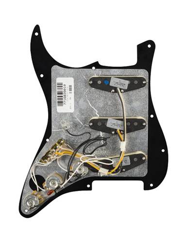 Fender Pre-Wired Stratocaster Pickguard Custom Shop Texas Special SSS Black 11 Hole Fender Pre-Wired Stratocaster Pickguard Custom Shop Texas Special SSS Black 11 Hole