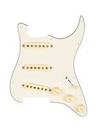Fender Pre-Wired Stratocaster Pickguard Custom Shop Texas Special SSS Parchment 11 Hole