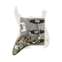 Fender Pre-Wired Stratocaster Pickguard Custom Shop Texas Special SSS Parchment 11 Hole Front View