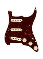 Fender Pre-Wired Stratocaster Pickguard Tex-Mex SSS Tortoise Shell 11 Hole