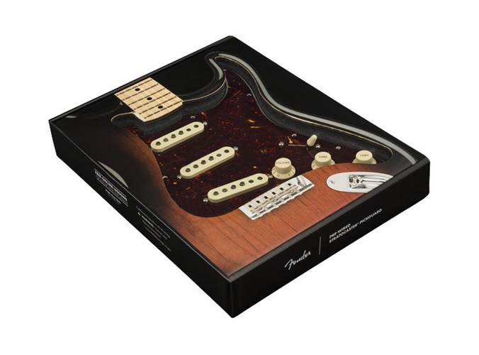 Fender Pre-Wired Stratocaster Pickguard Tex-Mex SSS Tortoise Shell 11 Hole Fender Pre-Wired Stratocaster Pickguard Tex-Mex SSS Tortoise Shell 11 Hole