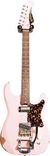 Kithara Harland Relic Shell Pink With Bigsby Rosewood Fingerboard Kithara Harland Relic Shell Pink With Bigsby Rosewood Fingerboard