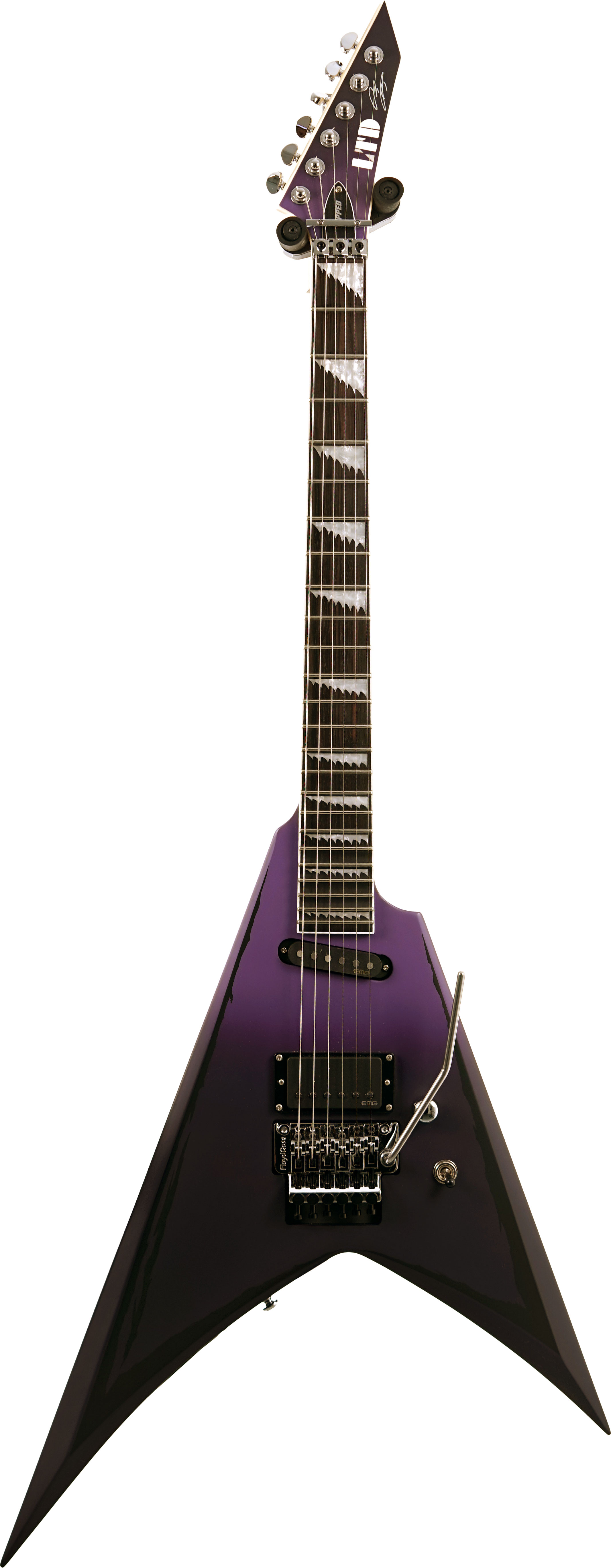 ESP LTD Signature Alexi Laiho Ripped Purple Fade Satin (Ex-Demo) #W22100406