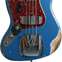 Fender Custom Shop 1961 Jazz Bass Heavy Relic Aged Lake Placid Blue Left Handed #R121683 