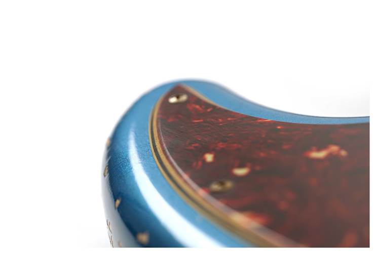 Fender Custom Shop 1961 Jazz Bass Heavy Relic Aged Lake Placid Blue Left Handed #R121683 Fender Custom Shop 1961 Jazz Bass Heavy Relic Aged Lake Placid Blue Left Handed #R121683