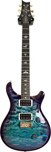 PRS Limited Edition Custom 24 Custom Colour Aquableux Purpleburst 10 Top Quilt #0323384