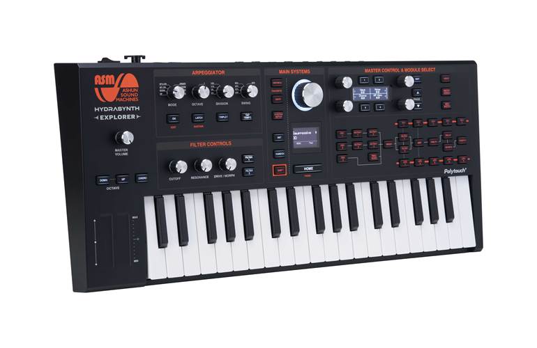 Ashun Sound Machines (ASM) Hydrasynth Explorer Keyboard Ashun Sound Machines (ASM) Hydrasynth Explorer Keyboard
