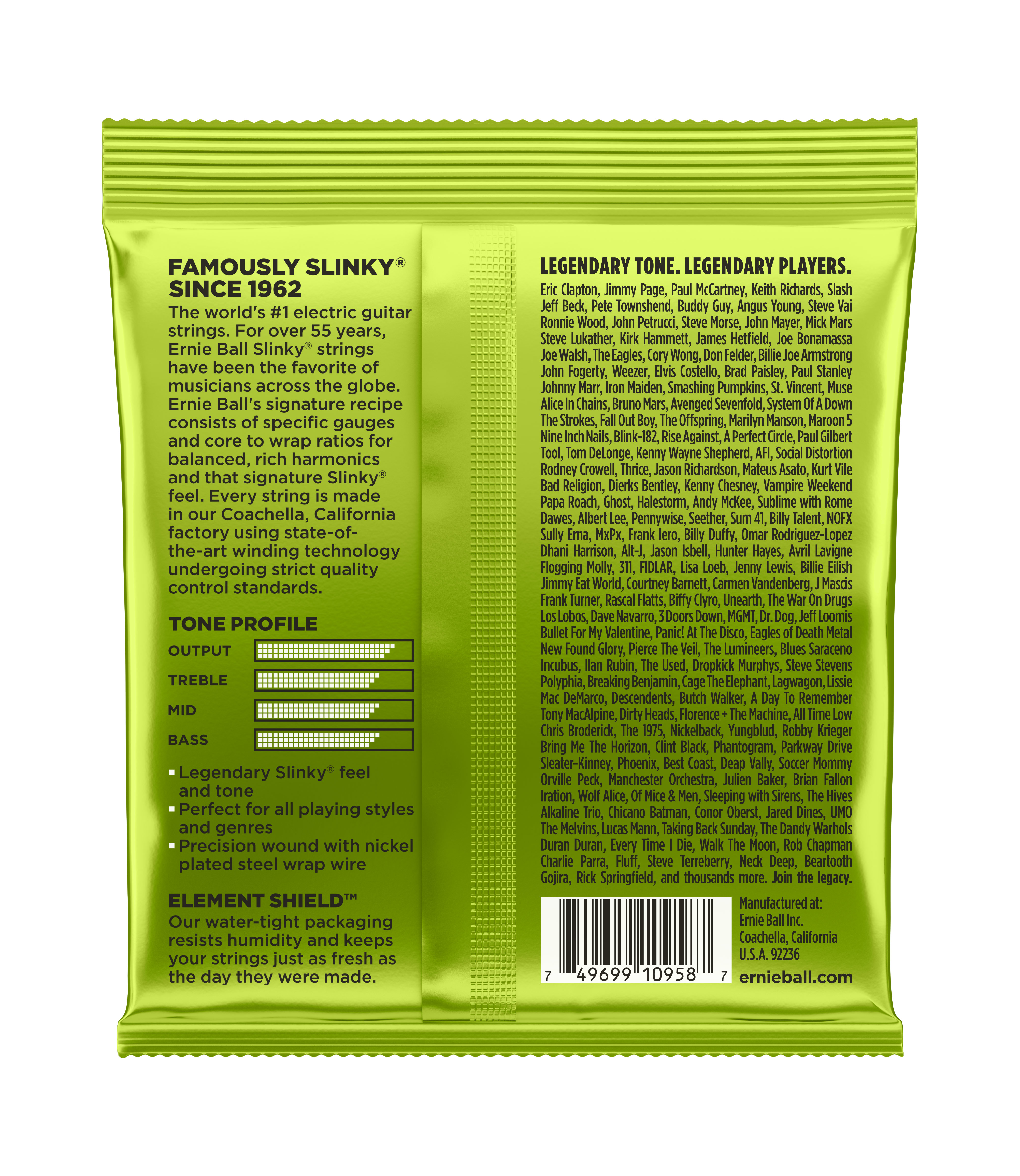 Ernie Ball 8 String Regular Slinky