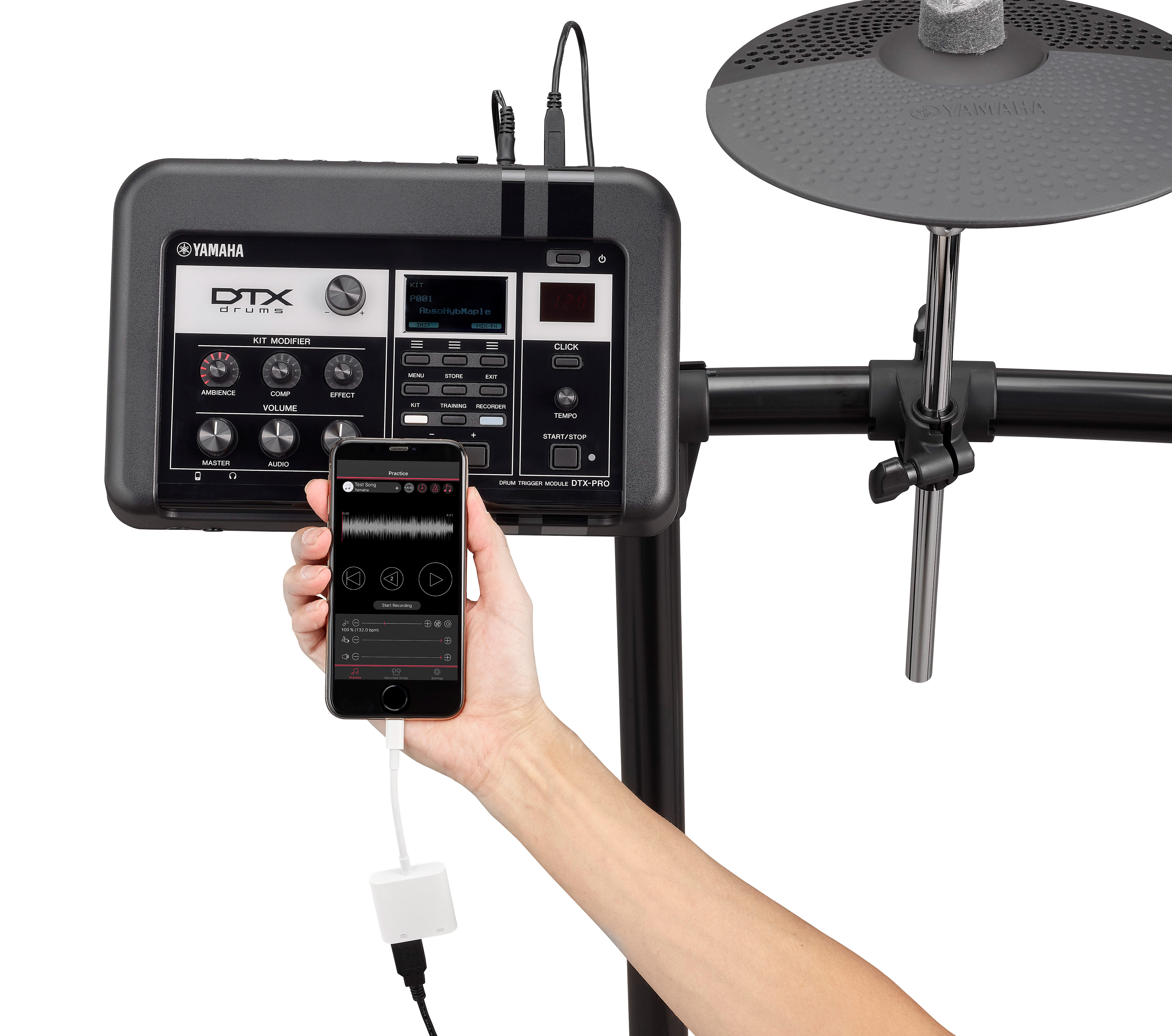 Yamaha DTX8K-M Electronic Drum Kit Black Forest