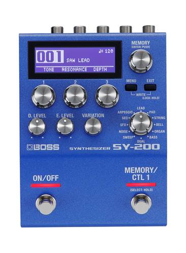 BOSS SY-200 Guitar Synthesizer