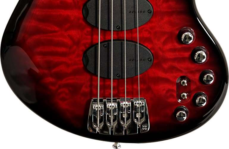 Sandberg 35th Anniversary California II Supreme Quilted Maple Redburst Roasted Maple Neck Sandberg 35th Anniversary California II Supreme Quilted Maple Redburst Roasted Maple Neck