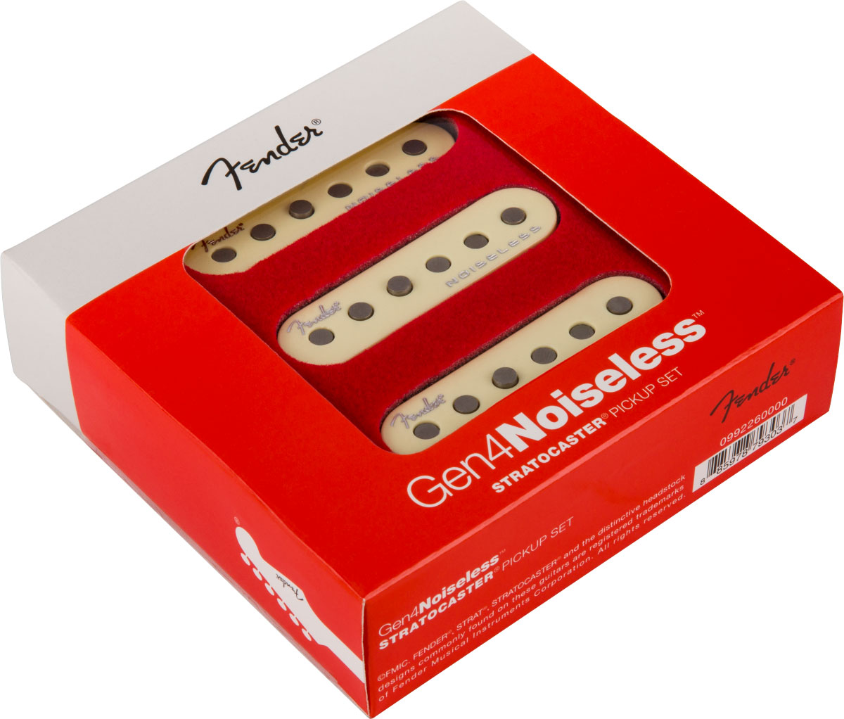 Fender Noiseless Stratocaster Pickup Set Gen 4