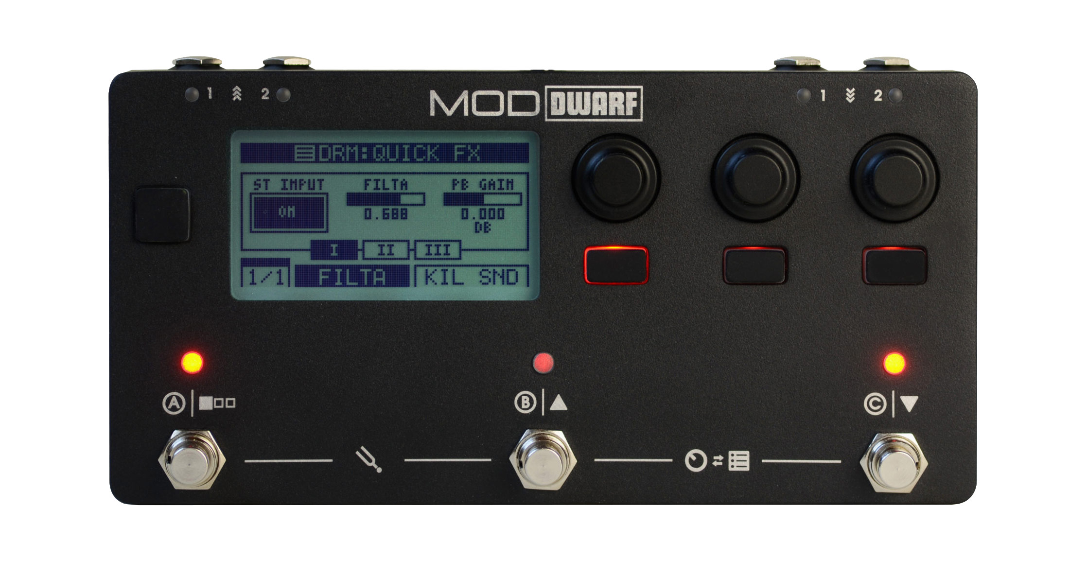 Mod Devices Dwarf Guitar Amp Modeller and Multi Effects Processor Pedal