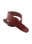 DSL SGE25-16-2 2.5 Inch Single Ply Maroon/Brown Stitch