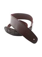 DSL SGE25-17-1 2.5 Inch Single Ply Saddle Brown/Black Stitch