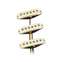 Fender Custom Shop Hand-Wound '60/'63 Stratocaster Pickup Set Front View