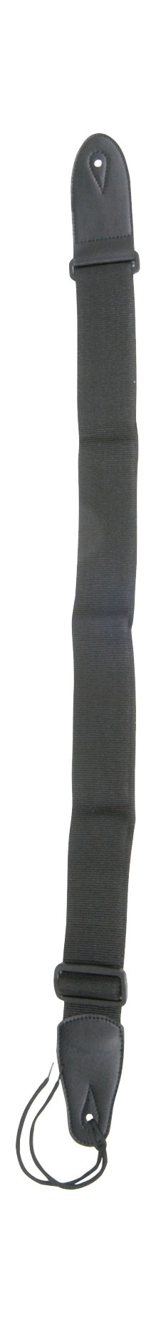 Chord Webbing Guitar Strap Black