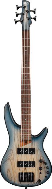 Ibanez SR605E 5 String Bass Cosmic Blue Starburst Flat