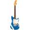 Squier FSR Classic Vibe 60's Competition Mustang Lake Placid Blue with Olympic White Stripes Front View