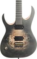 Mayones Duvell Elite 6 Natural Black Burst Satine Left Handed #DF2111724