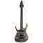 Mayones Duvell Elite 7 Trans Graphite Left Handed #DF2202828 Front View