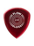 Dunlop Flow Gloss 2.00mm - Players Pack 3 Plectrums