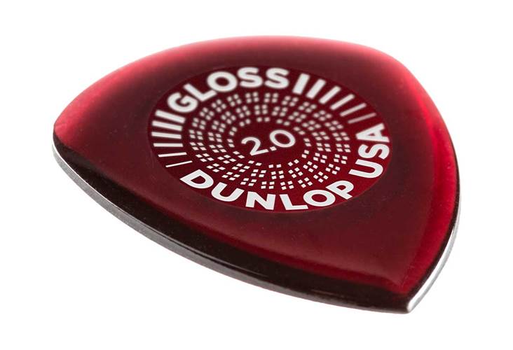 Dunlop Flow Gloss 2.00mm - Players Pack 3 Plectrums Dunlop Flow Gloss 2.00mm - Players Pack 3 Plectrums