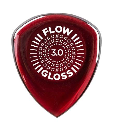 Dunlop Flow Gloss 3.00mm - Players Pack 3 Plectrums