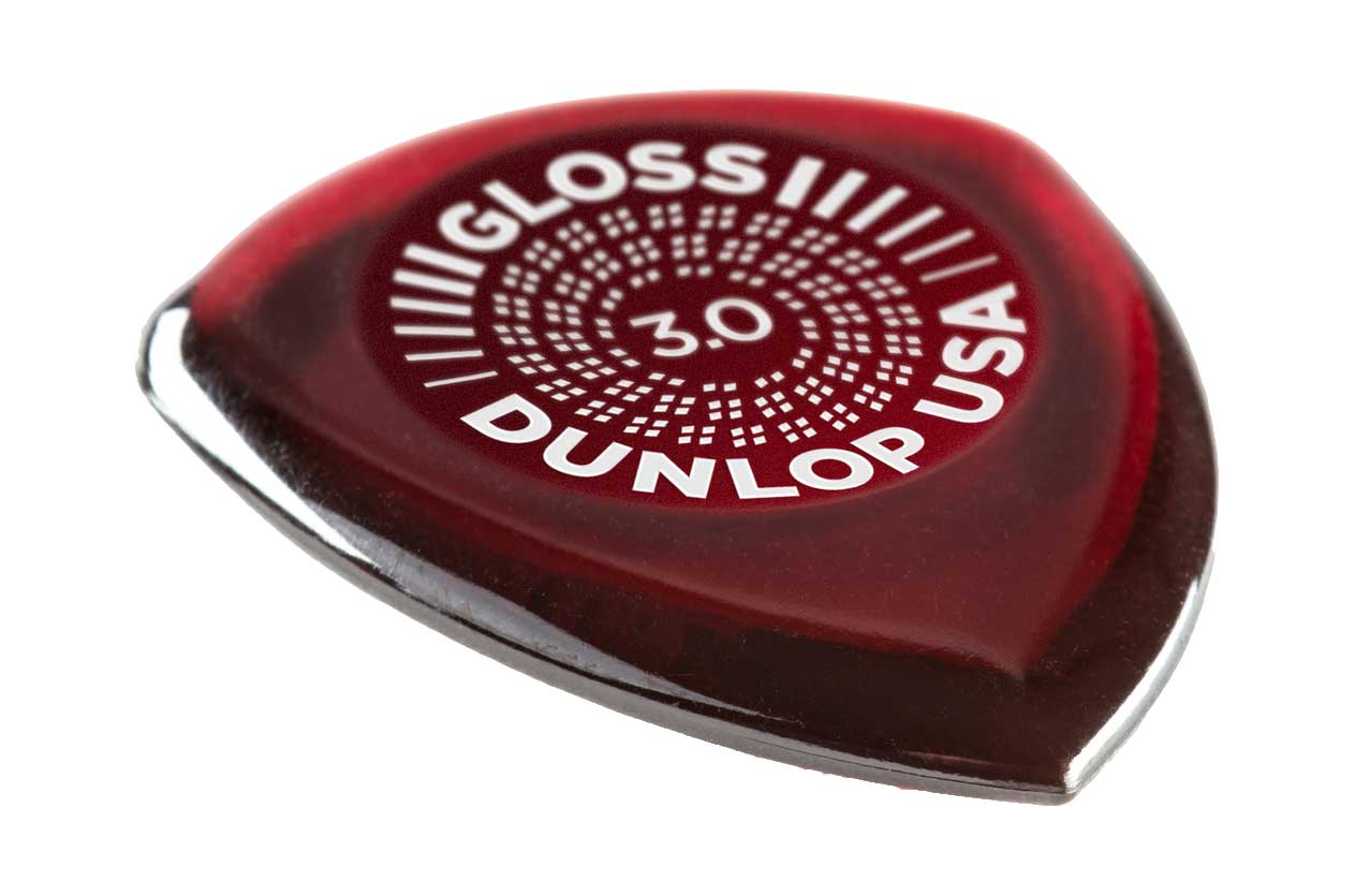 Dunlop Flow Gloss 3.00mm - Players Pack 3 Plectrums