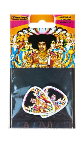 Dunlop Jimi Hendrix Bold as Love - Players Pack 6 Plectrums