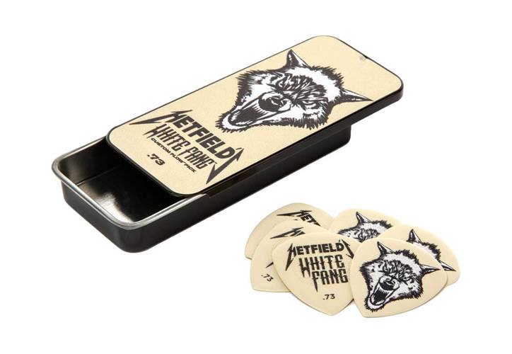 Dunlop Hetfield's White Fang Custom Flow .73mm - Pick Tin 6 Plectrums