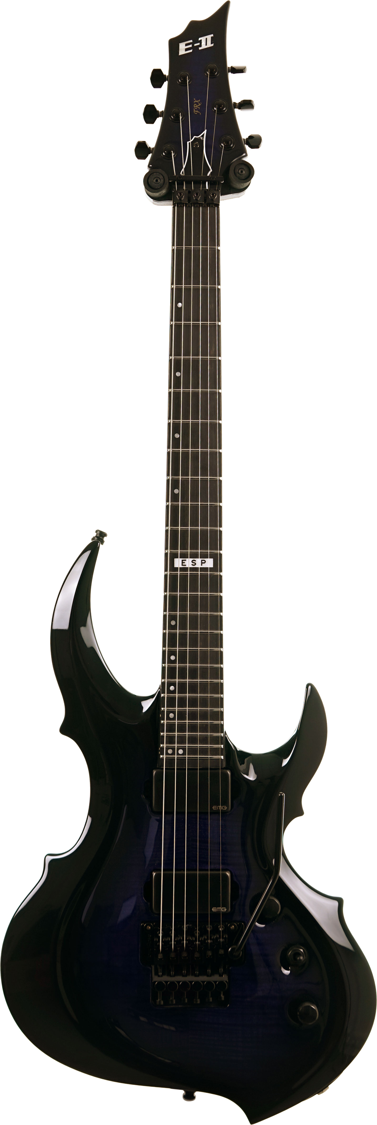 ESP E-II E-II FRX Flame Maple Reindeer Blue (Nearly New) #ES5825243