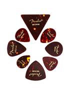 Fender All Shapes, Celluloid Medley, Tortoise Shell, Medium, Plectrums