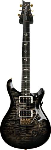 PRS Wood Library Limited Edition Custom 24 Quilt 10 Top Charcoal Burst