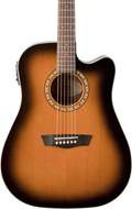 Washburn WD7SCE Tobacco Sunburst