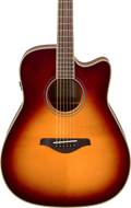 Yamaha FGC-TA Transacoustic FG Cutaway Brown Sunburst