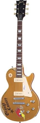 Gibson Custom Shop Mike Ness 1976 Les Paul Deluxe Aged Gold 
