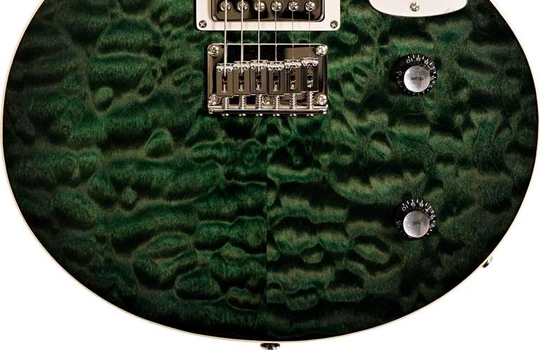 PJD Guitars Carey Custom Forest Green Burst PJD Guitars Carey Custom Forest Green Burst