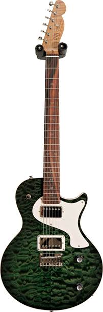 PJD Guitars Carey Custom Forest Green Burst