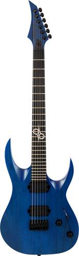 Solar Guitars A2.6TBL Trans Blue Matte